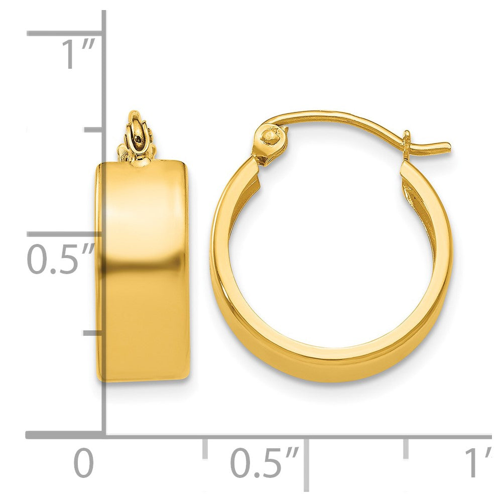 10k Small Hoop Earrings