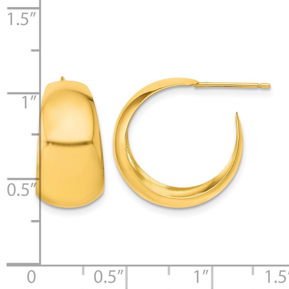 10k Small Hoop Earrings