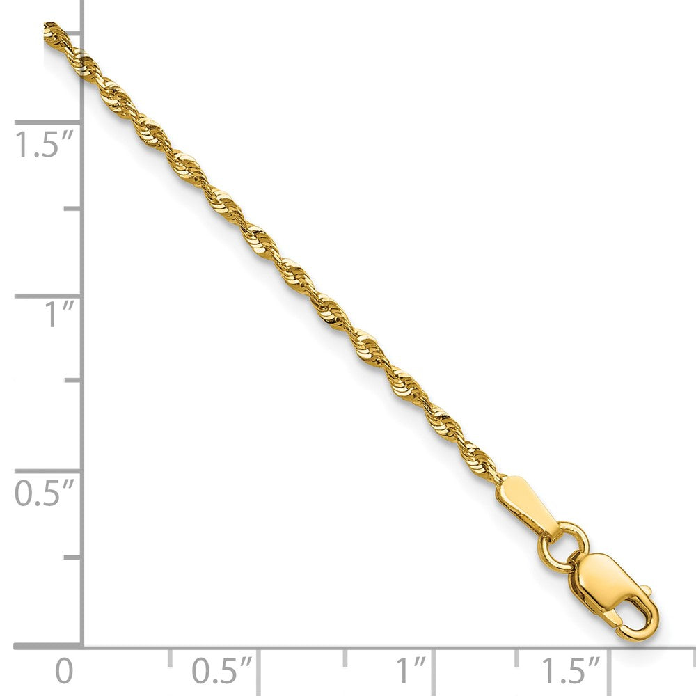 10k 1.5mm Ultra D/C Lightweight Rope Chain