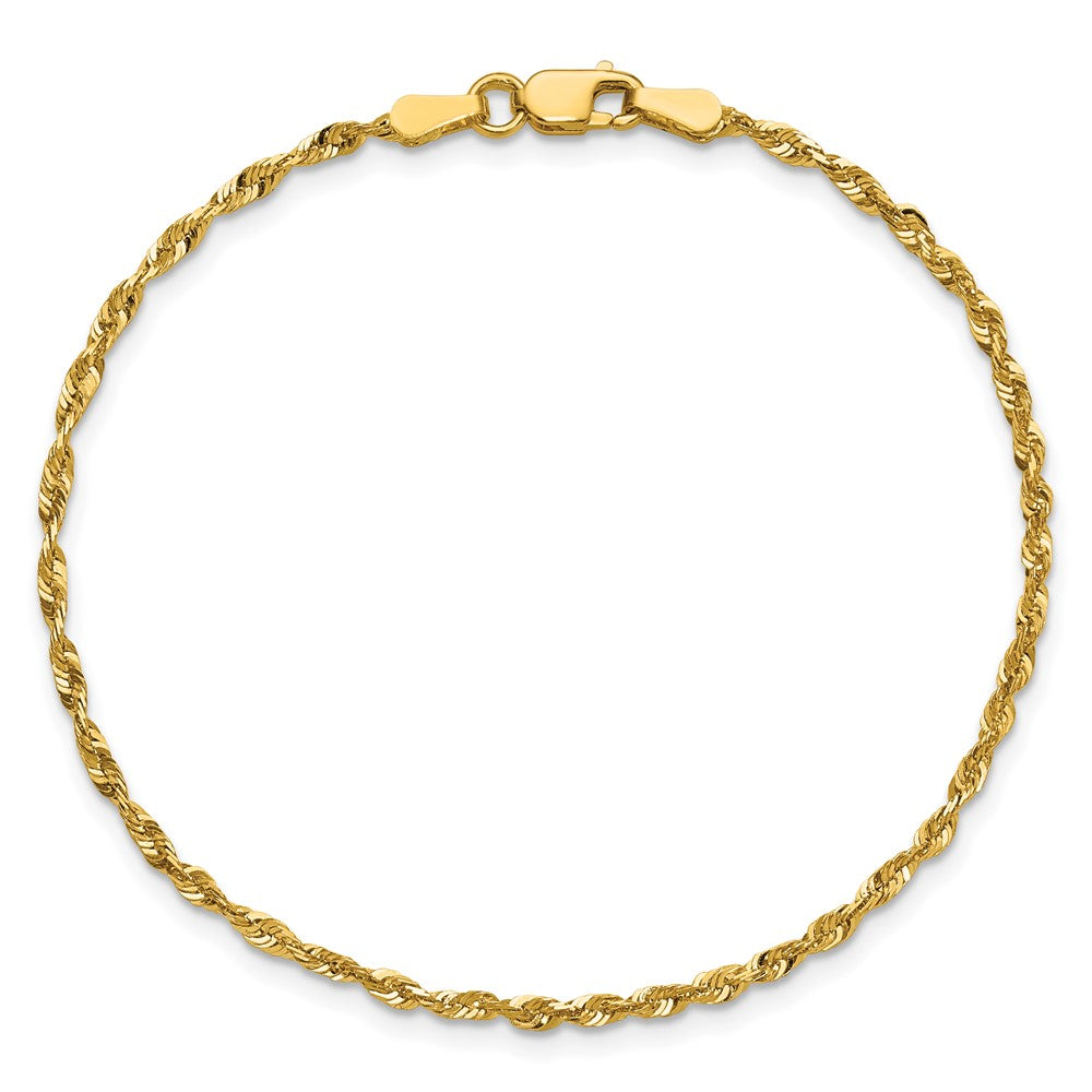 10k 2.0mm Ultra D/C Lightweight Rope Chain