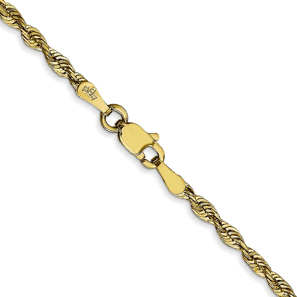 10k 2.5mm Ultra D/C Lightweight Rope Chain