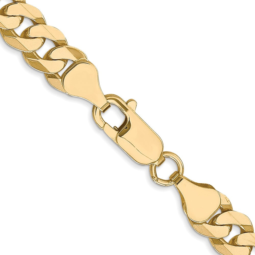 10k 6.75mm Flat Beveled Curb Chain