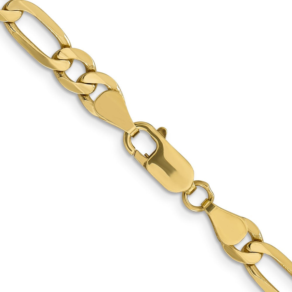 10K 6.25mm Flat Figaro Chain