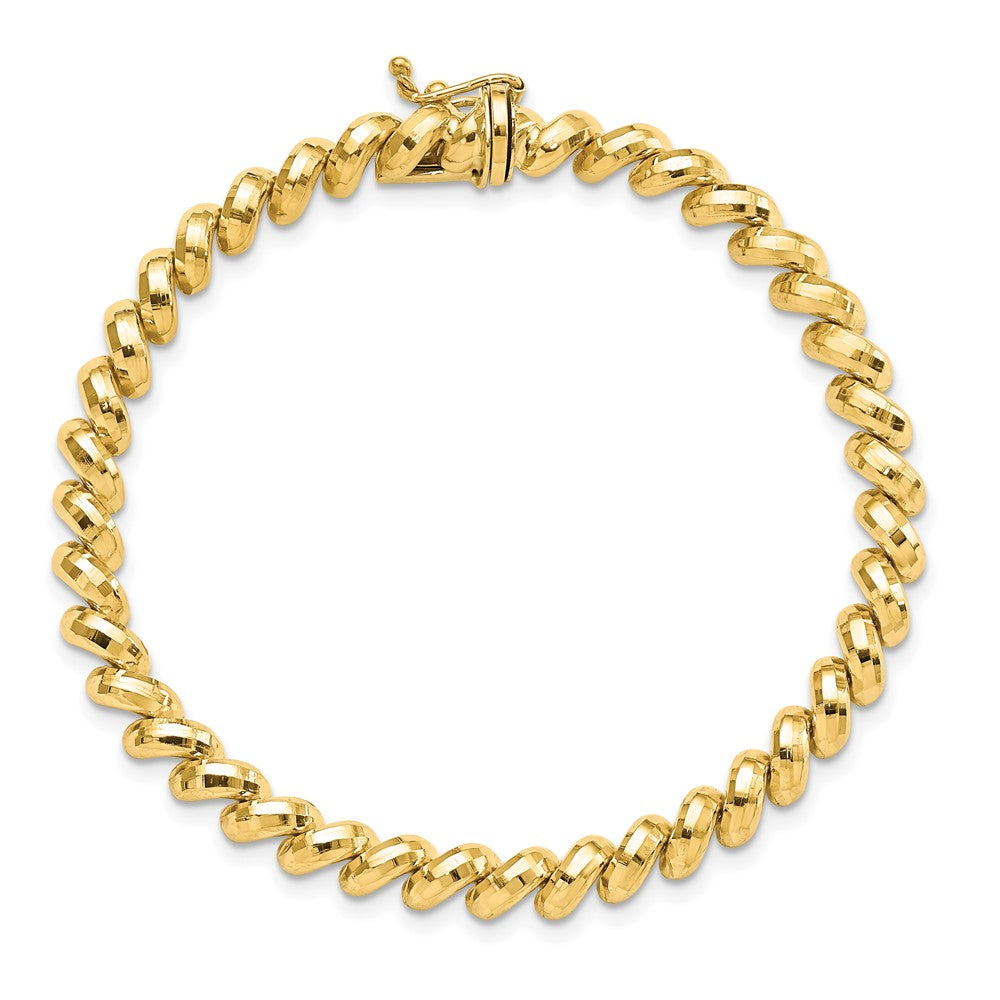 10k Faceted San Marco Bracelet