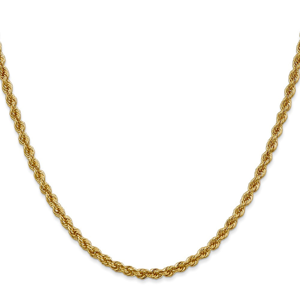 10k 3.0mm Solid Rope Chain