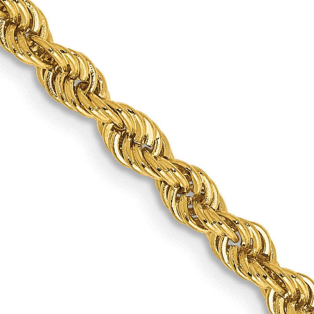10k 3.0mm Solid Rope Chain