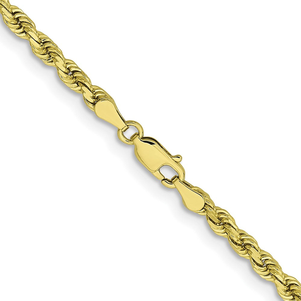 10k 3.75mm Diamond-cut Rope Chain