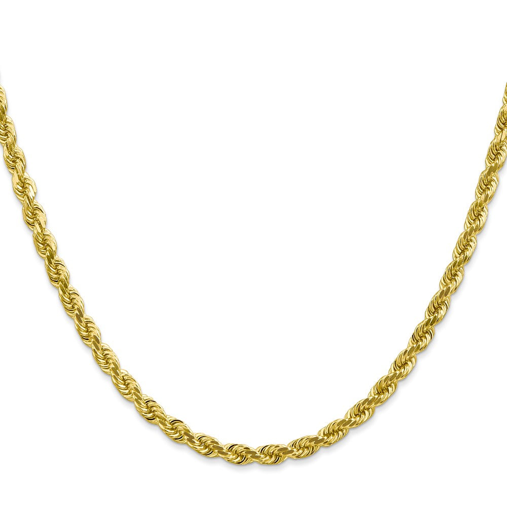 10k 4.0mm Diamond-cut Rope Chain