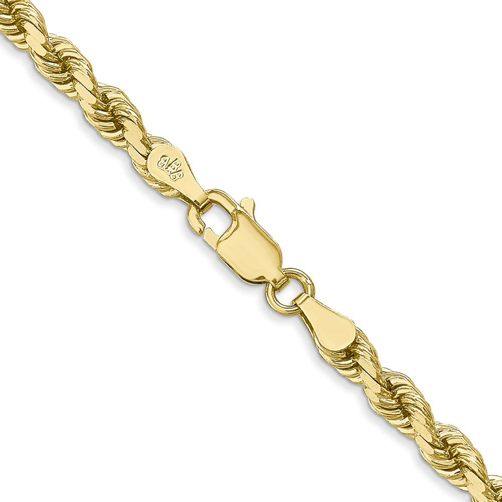 10k 4.0mm Diamond-cut Rope Chain