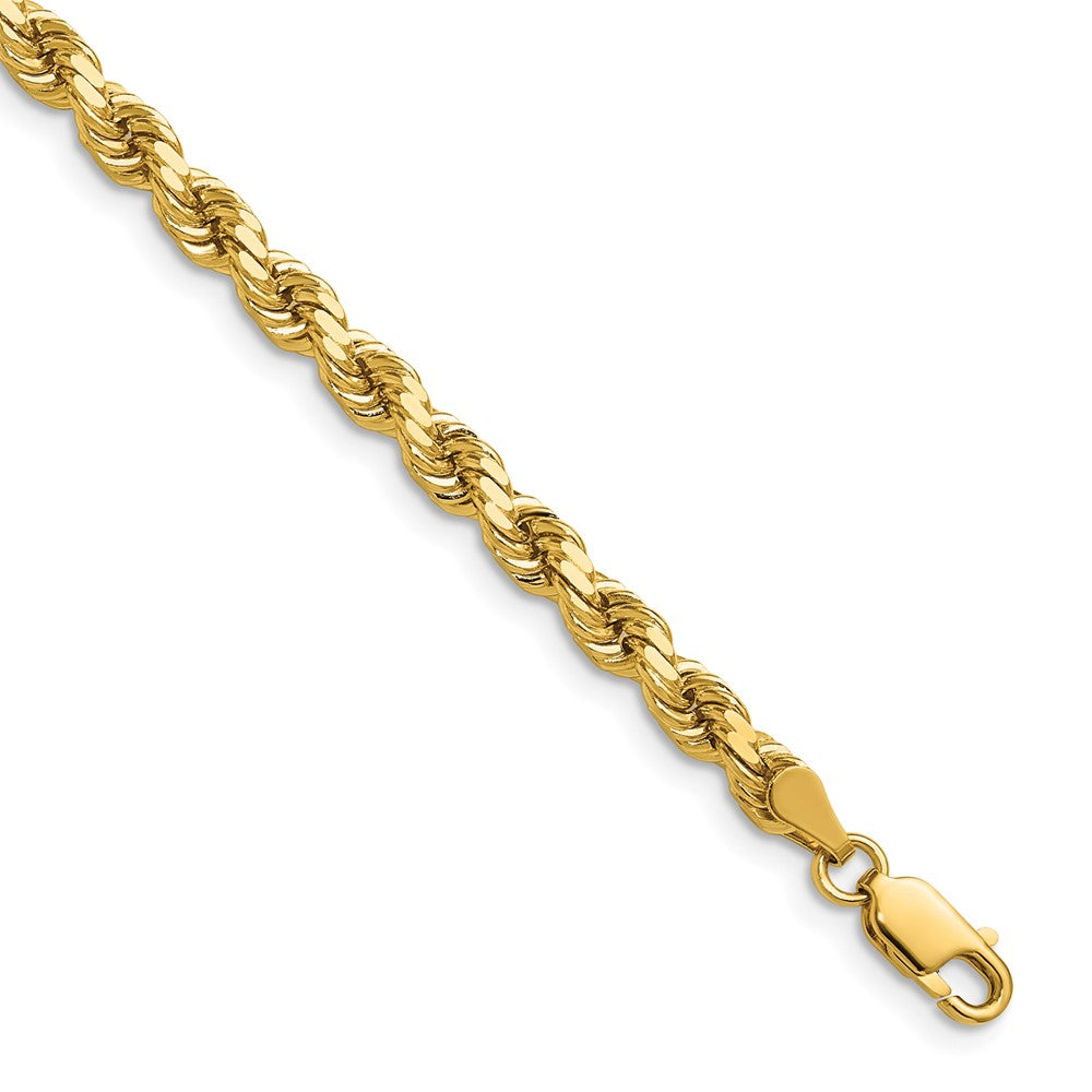 10k 4.25mm Diamond-cut Rope Chain