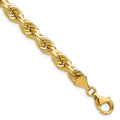 10k 6.5mm Diamond-cut Rope Chain