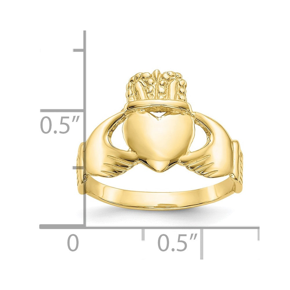 10k Ladies Claddagh Ring