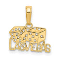 10k LAS VEGAS w/Dice Pendant