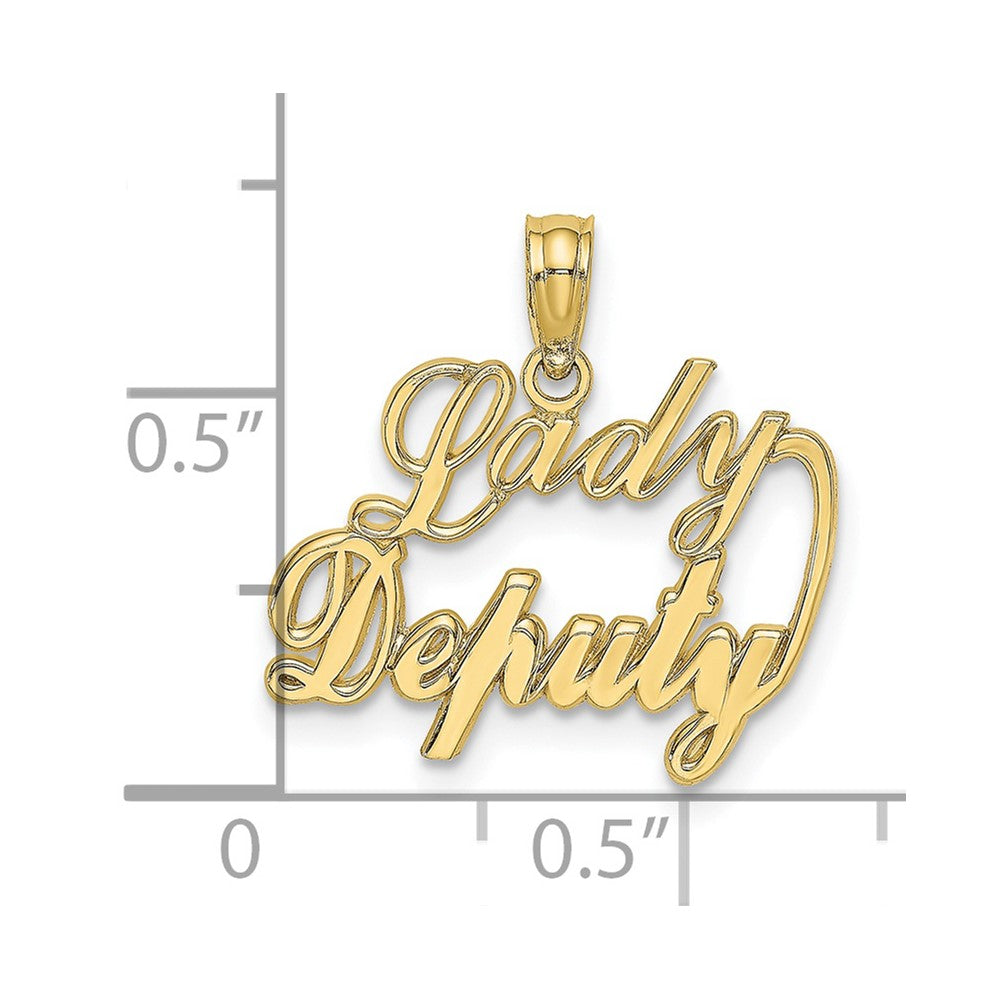 10k LADY DEPUTY Charm