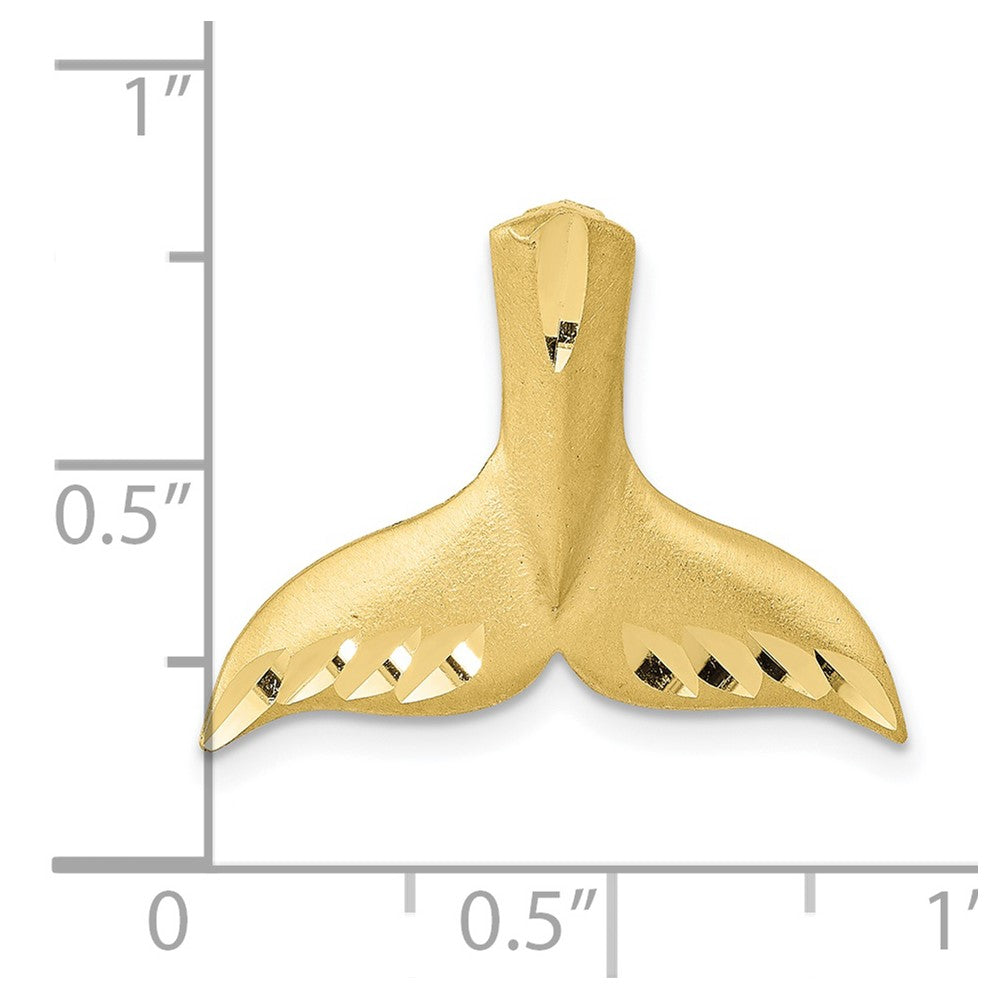 10K Diamond-cut Whale Tail Slide