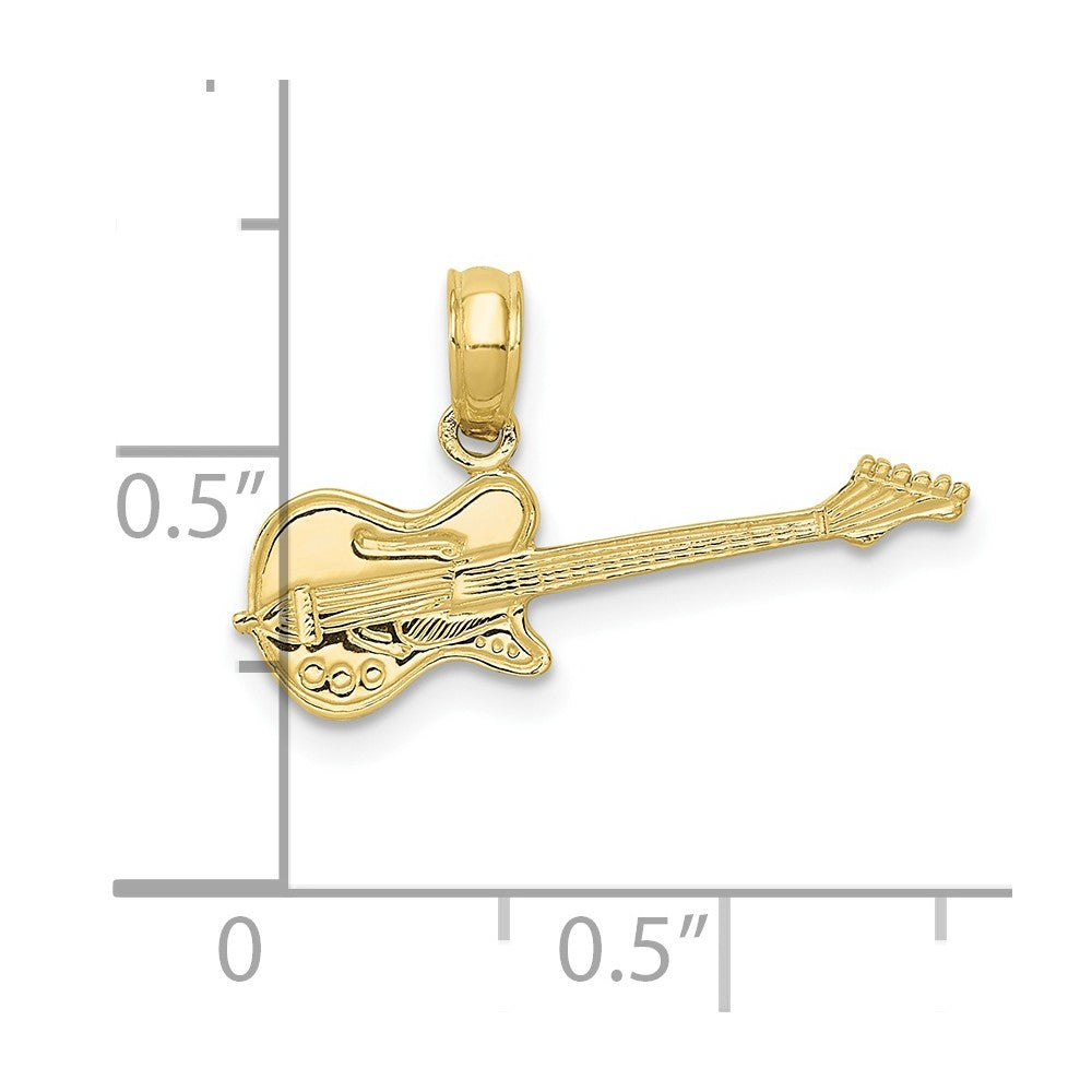 10k Electric Guitar Pendant