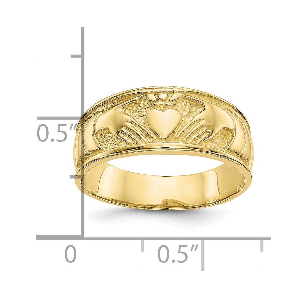 10k Ladies Claddagh Ring