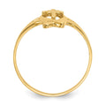 10k Ichthus w/Cross Ring