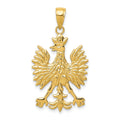 10K Phoenix Mythological Bird Charm