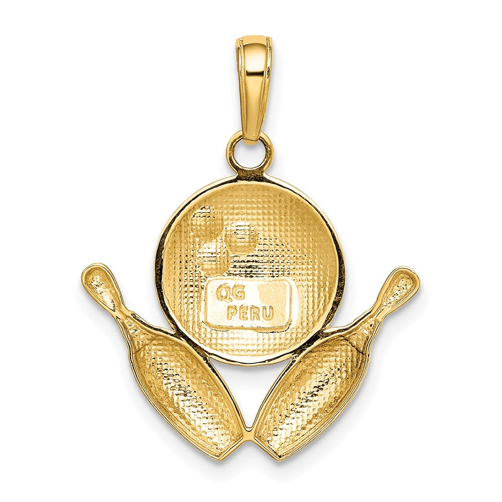 10k Bowling Theme Charm