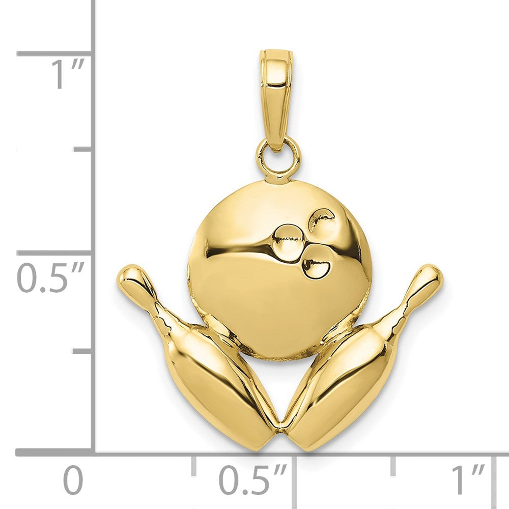 10k Bowling Theme Charm