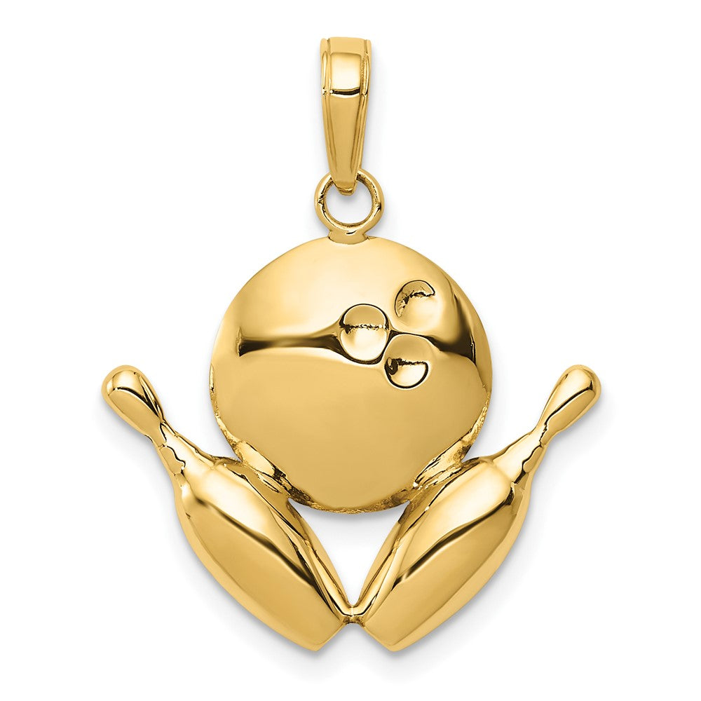 10k Bowling Theme Charm