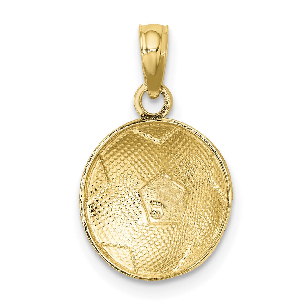 10K Soccer Ball Charm