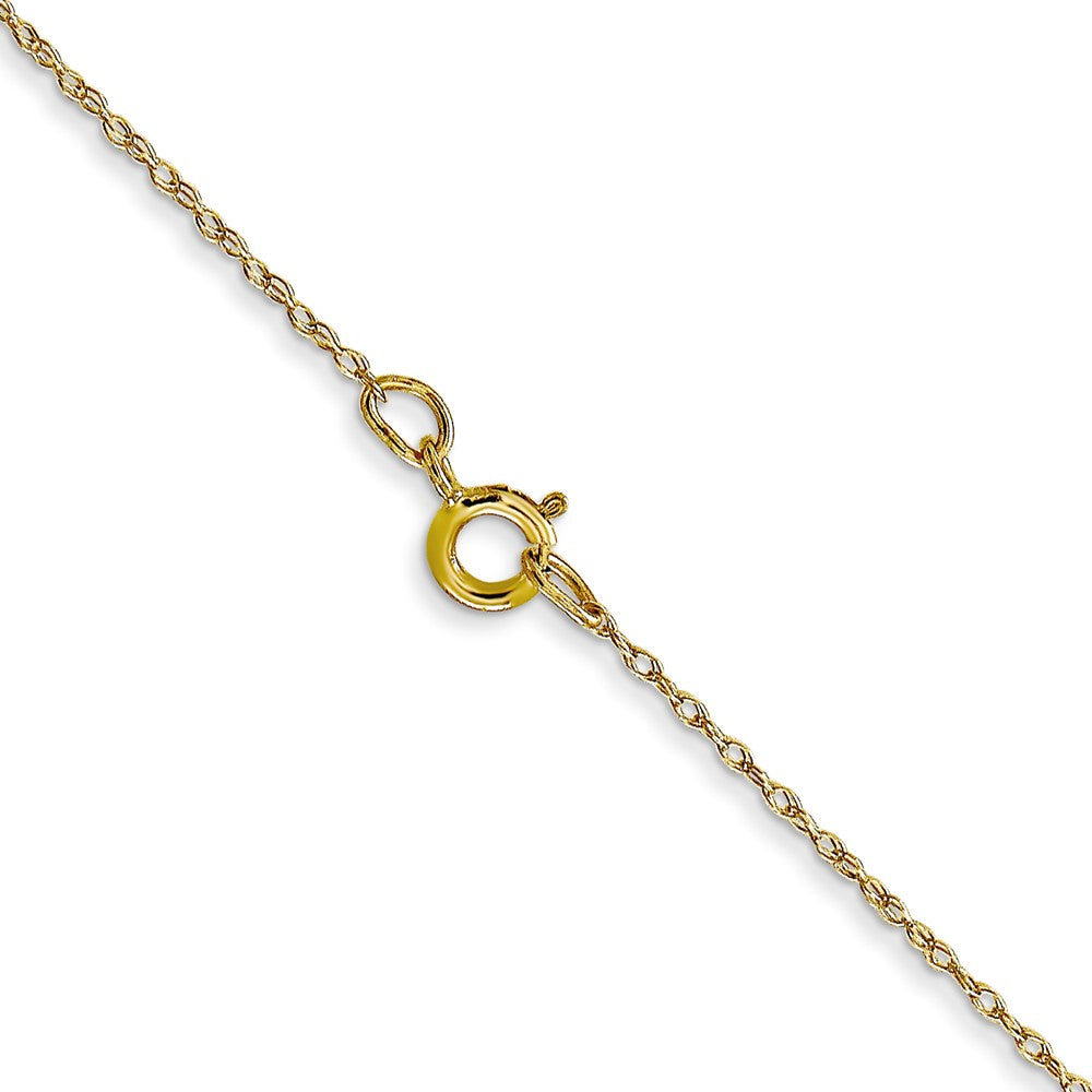 10k .5mm Carded Cable Rope Chain
