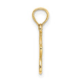 10k Cut Out Flower Charm