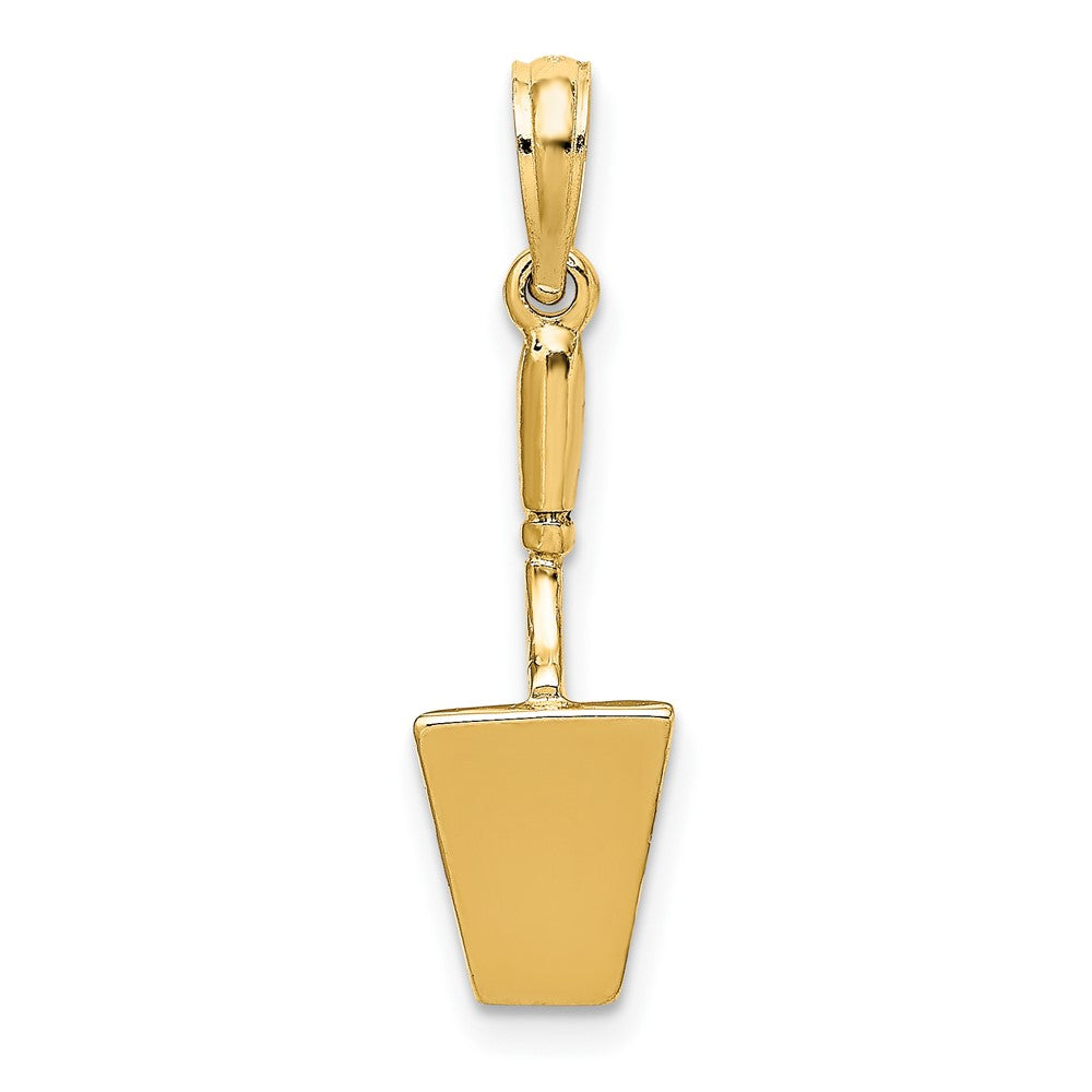 10K 3-D Concrete Tool Spatula Charm