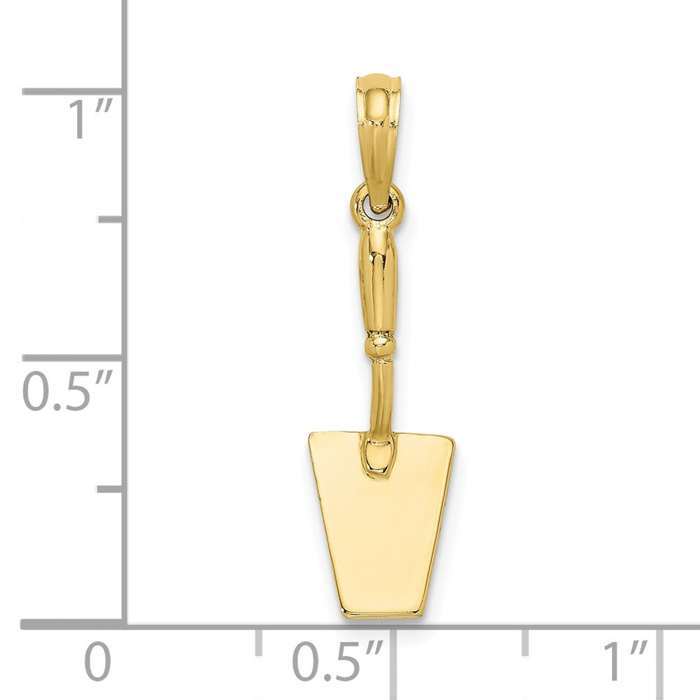 10K 3-D Concrete Tool Spatula Charm