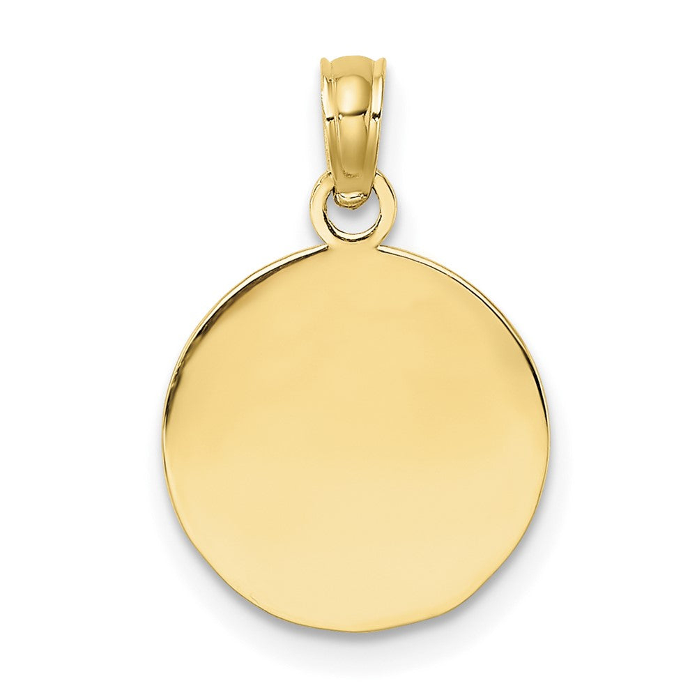 10K Engraveable Soccer Ball Charm