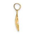 10K Engraveable Football Charm