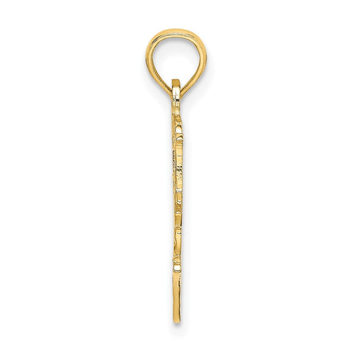 10K #1 NANA in Heart Charm