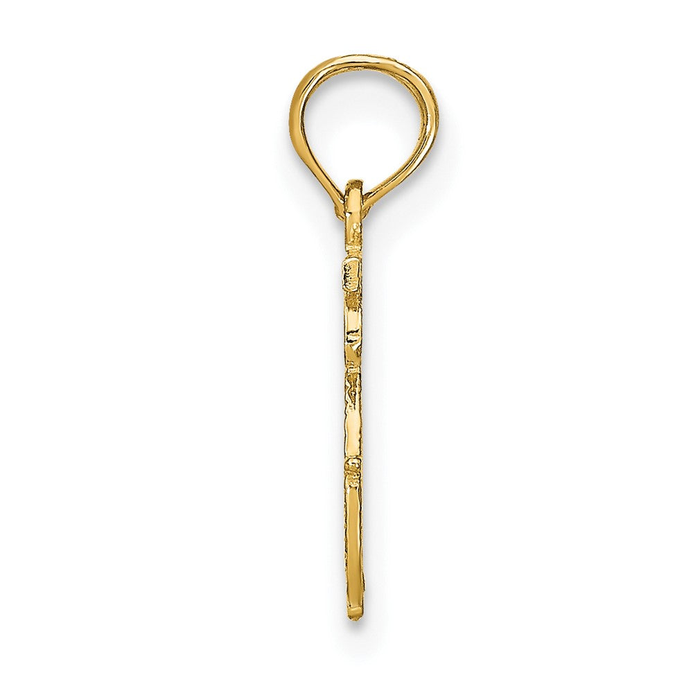 10k Aries Zodiac Charm