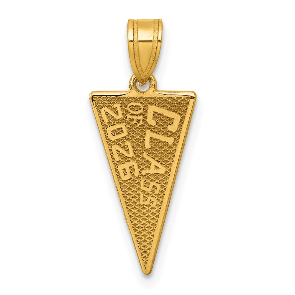 10K Class Of 2026 Rally Flag / Graduation Charm