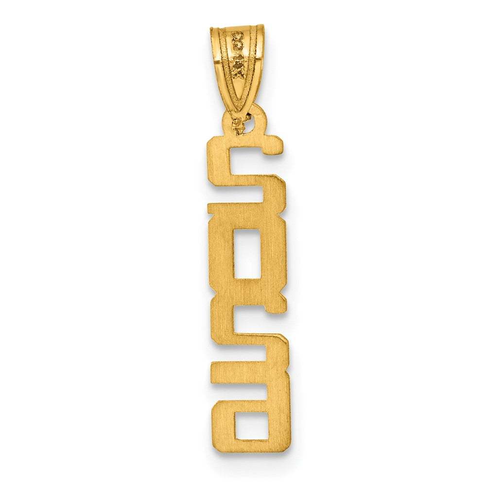 10k Polished 2026 Graduation Charm