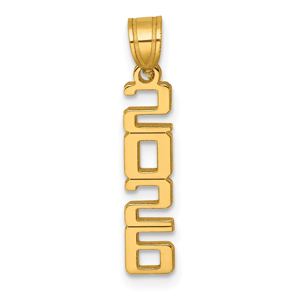 10k Polished 2026 Graduation Charm