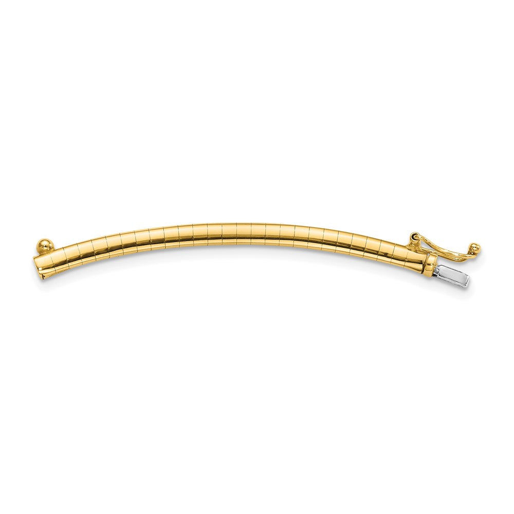 10k 3mm Omega Extender for Necklace