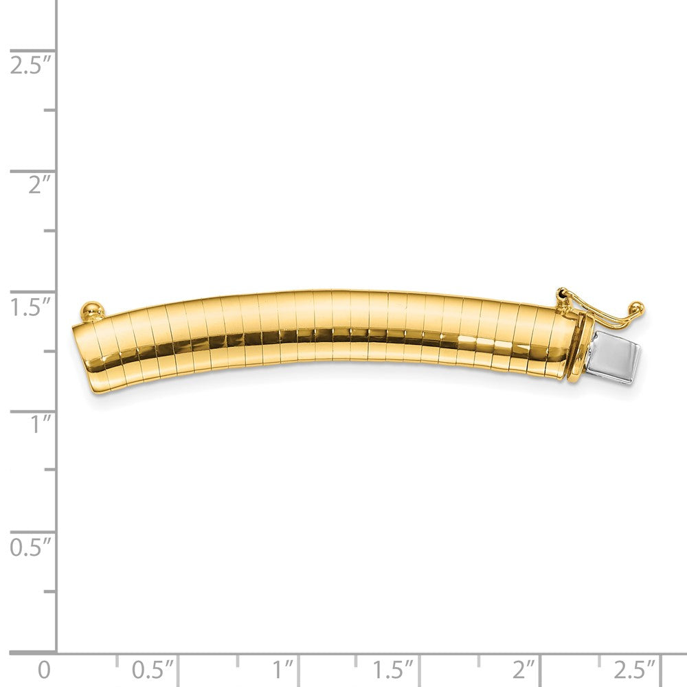 10k 8mm Omega Extender for Necklace