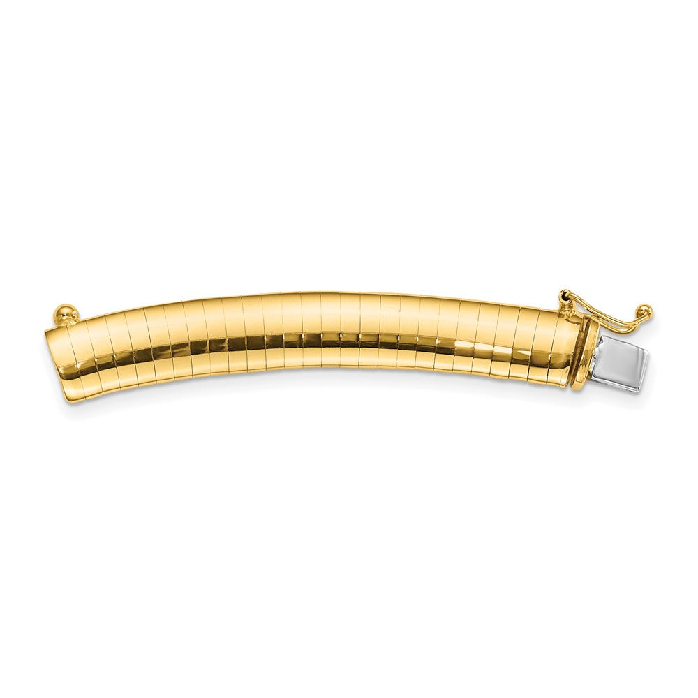 10k 8mm Omega Extender for Necklace