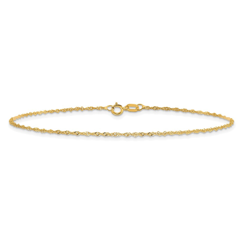 10k 1.1mm Singapore Chain