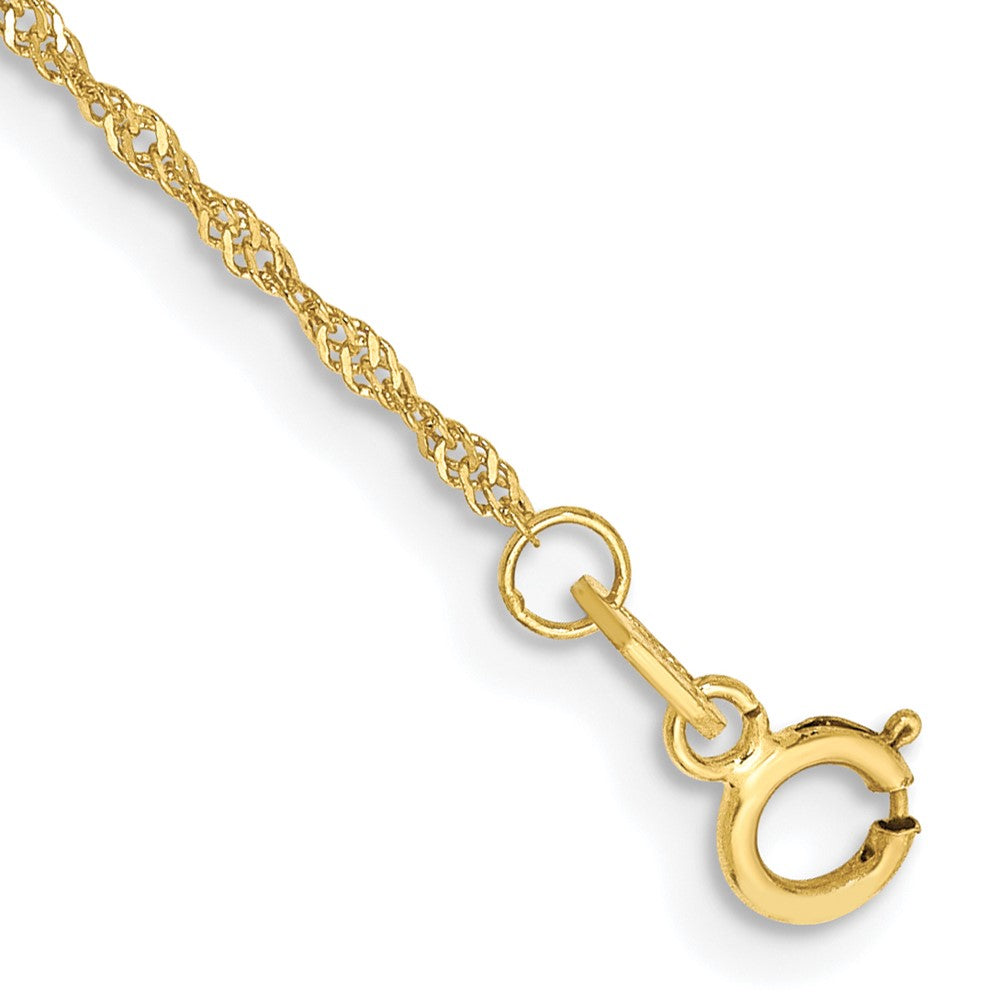 10k 1.1mm Singapore Chain