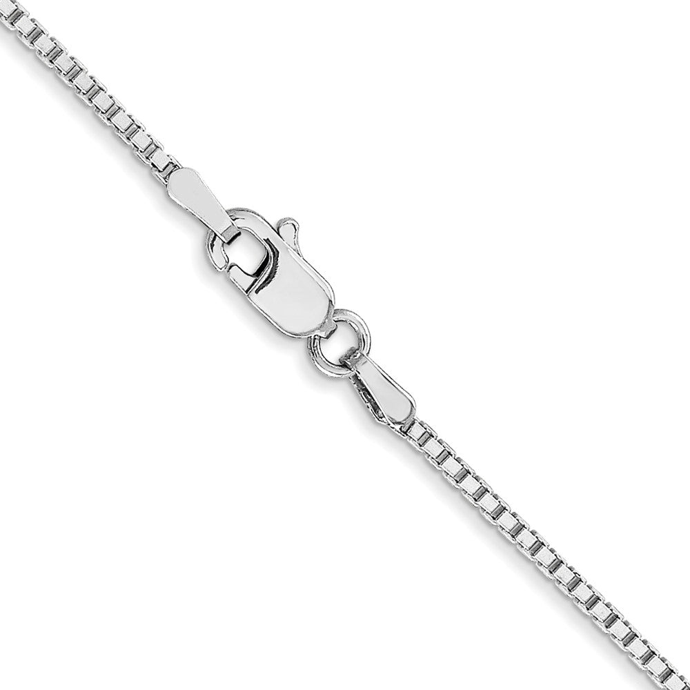 10k WG 1.25mm Box Chain