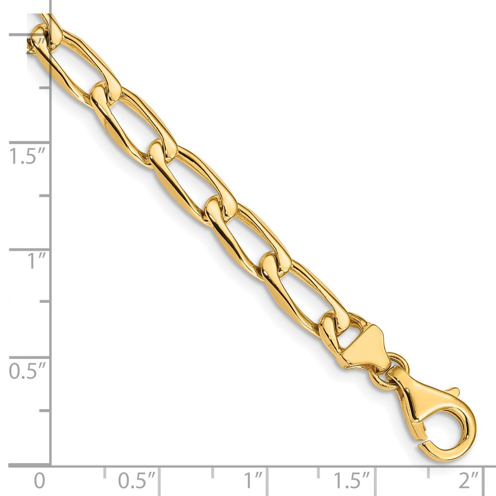10k 5.9mm Hand-Polished Open Link Chain