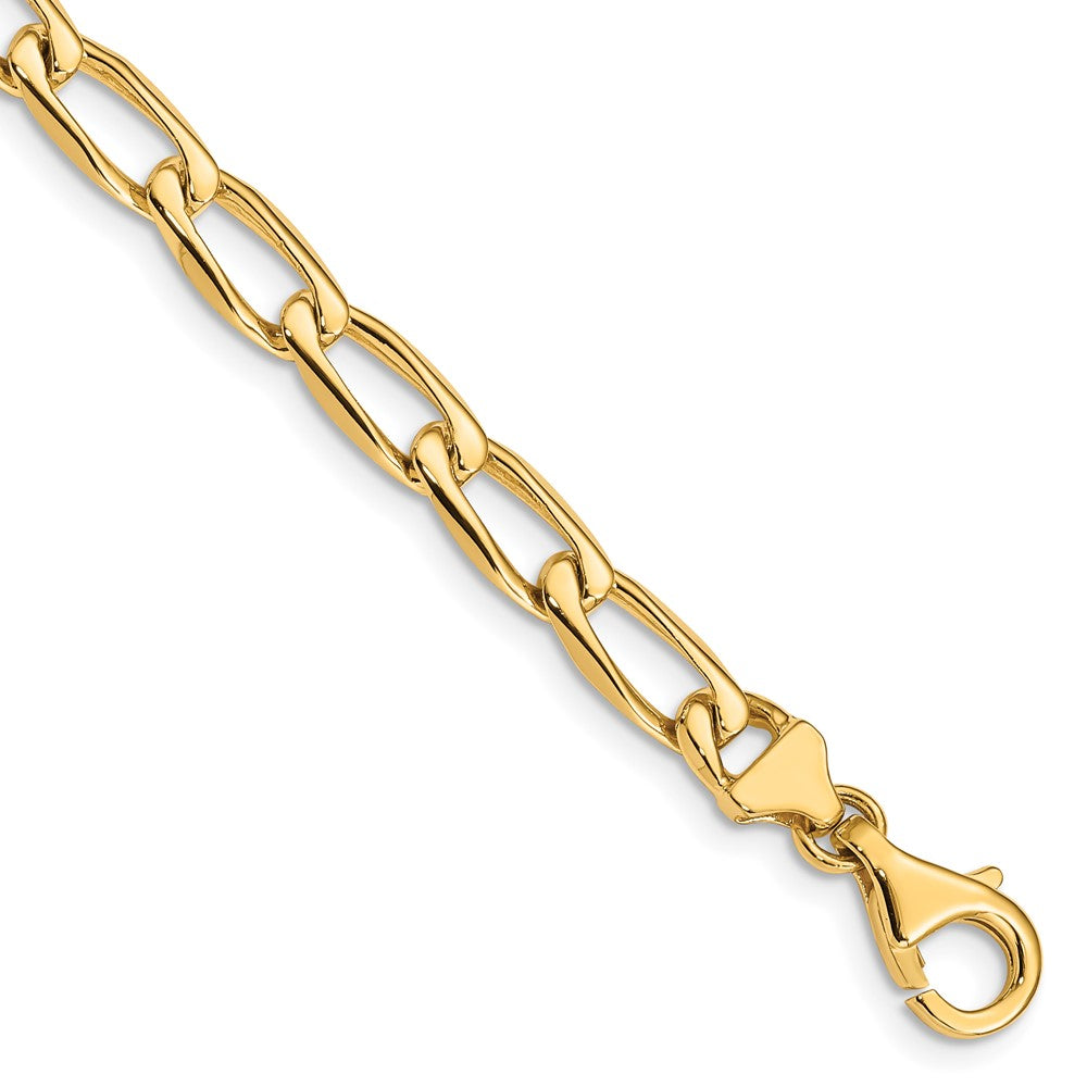 10k 5.9mm Hand-Polished Open Link Chain