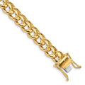 10k 8.6mm Hand-Polished Fancy Link Chain