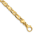 10k 5.80mm Polished Fancy Link Chain