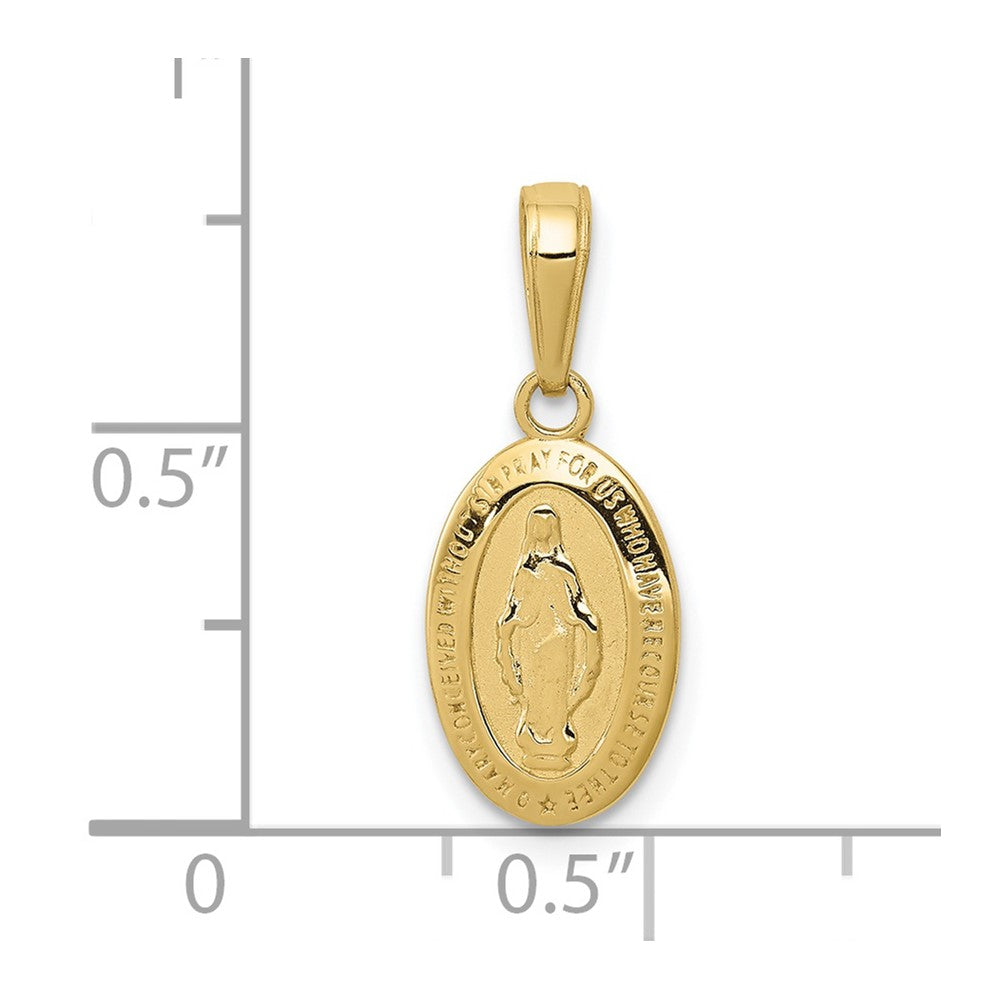 10k Miraculous Medal Charm