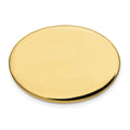 10K Men's Oval High Polished Tie Tac